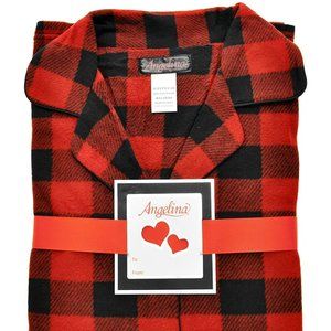 NWT Angelina Red & Black Buffalo Plaid Pajamas